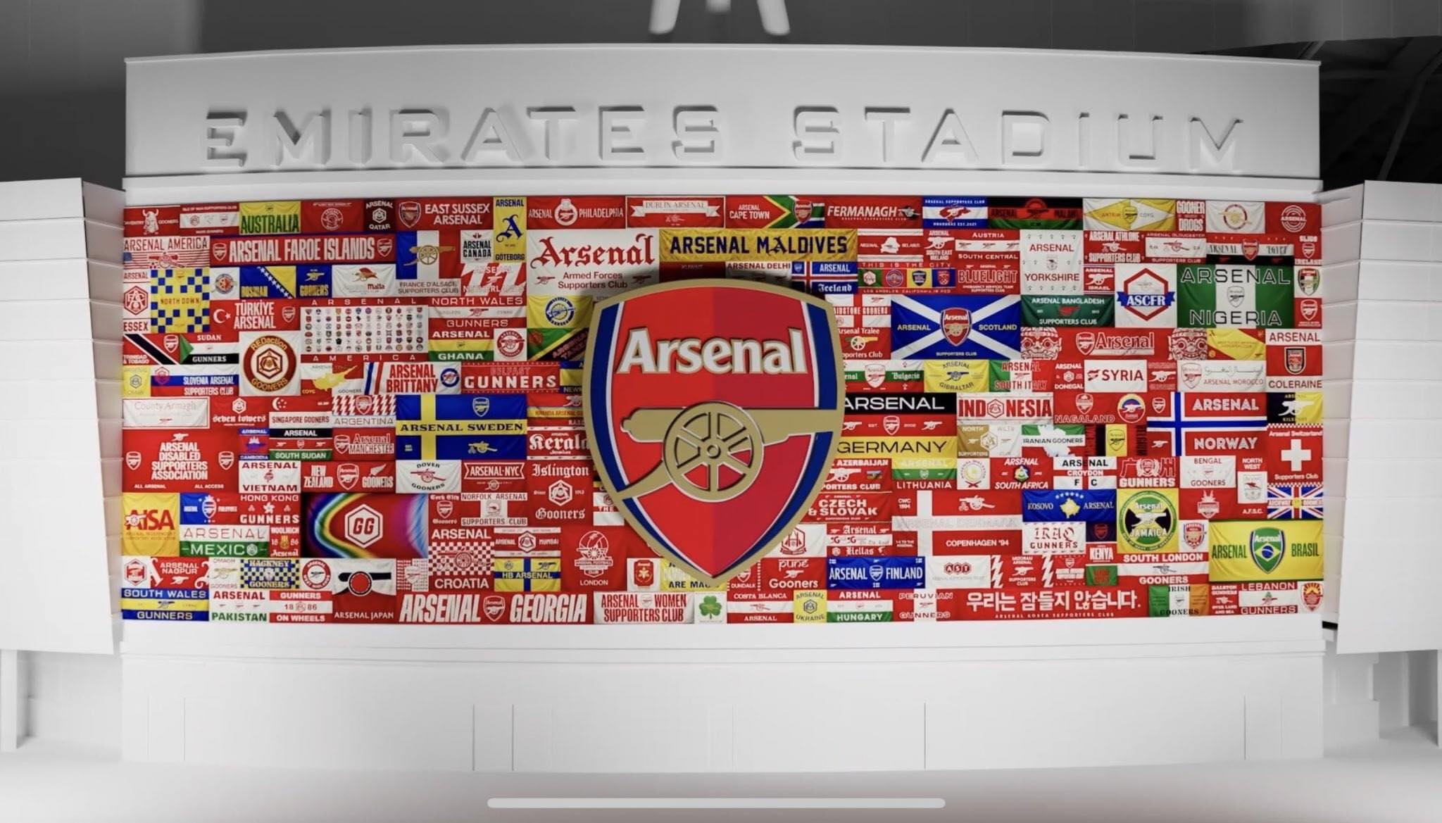 Arsenali promovon flamurin e Kosovës në stadiumin Emirates