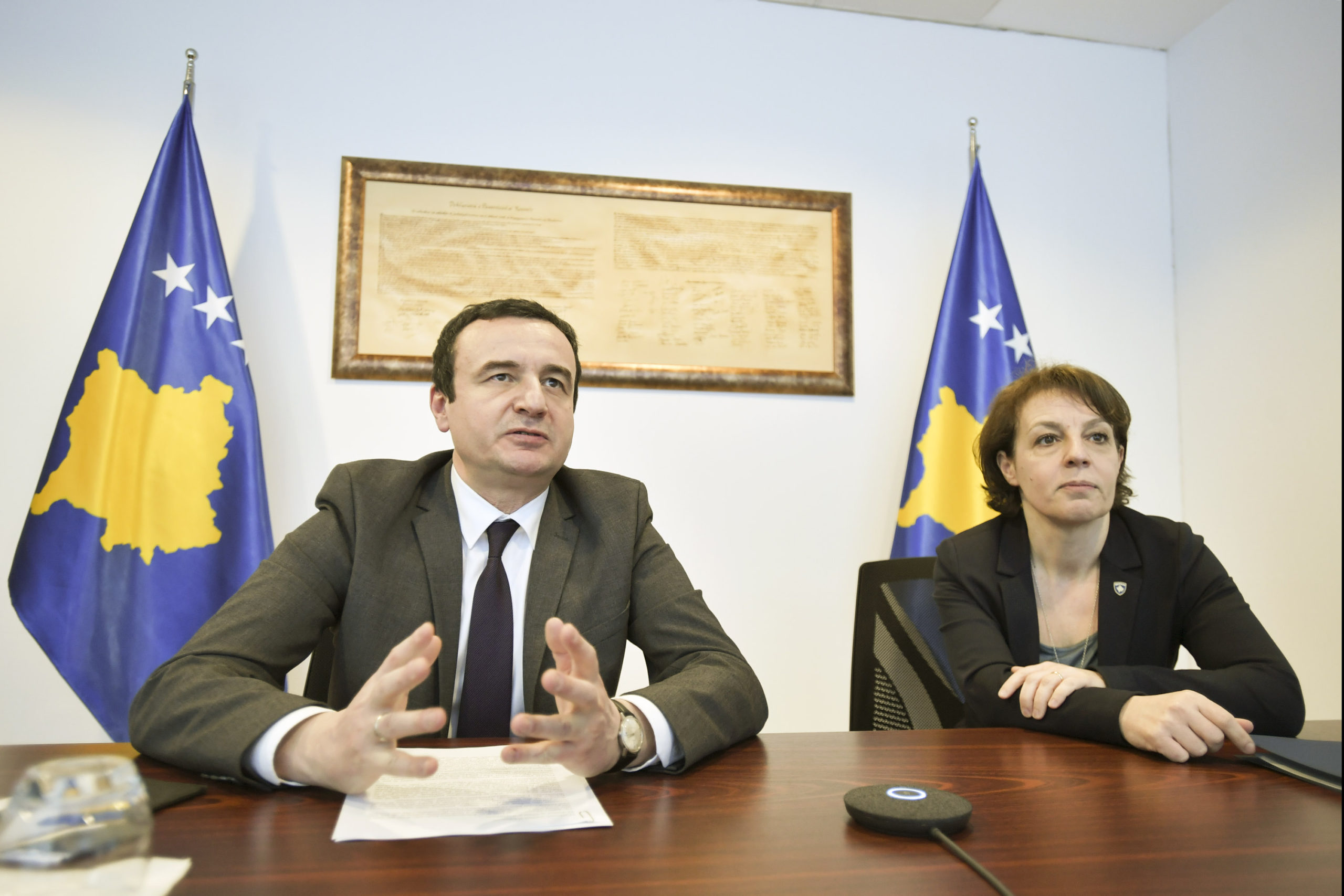 Kurti dhe Gërvalla organizojnë Forumin Ekonomik me Kroacinë