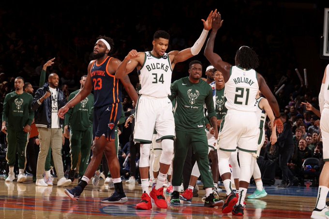 NBA: Bucks fitojnë me përmbysje kundër Knicks (VIDEO)