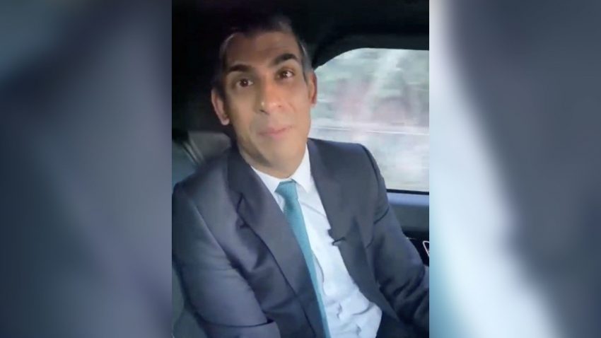 Postoi video në makinë pa vendosur rripin, policia britanike gjobit menjëherë Kryeministrin Rishi Sunak