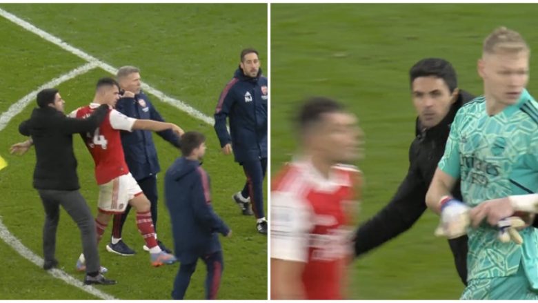 Lojtarët dhe tifozët e Tottenhamit sulmuan Ramsdalen – por Granit Xhaka vërshoi drejt kampit të Spurs