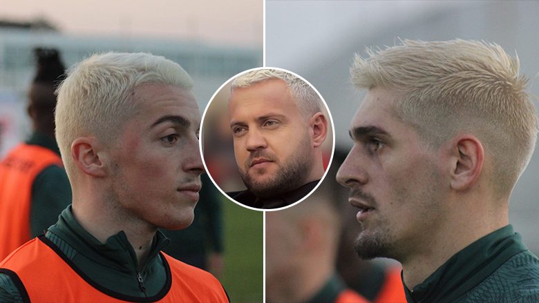 Inspiruar nga Luiz Ejlli, lojtarët e FC Dritës i lyejnë flokët në të bardha – tifozët i ‘ngacmojnë’ në komente
