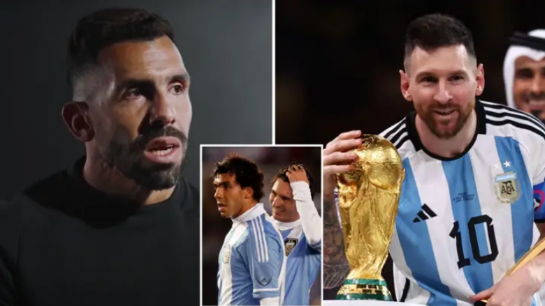 Tevez tregon pse nuk ka kontaktuar me Messin pas triumfit të Argjentinës në Botëror