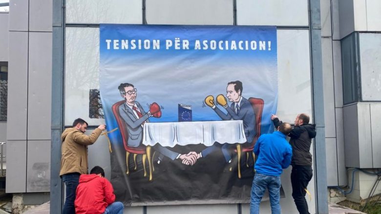 “Tension për Asociacionin”, PSD me aksion simbolik për takimin Kurti – Vuçiq