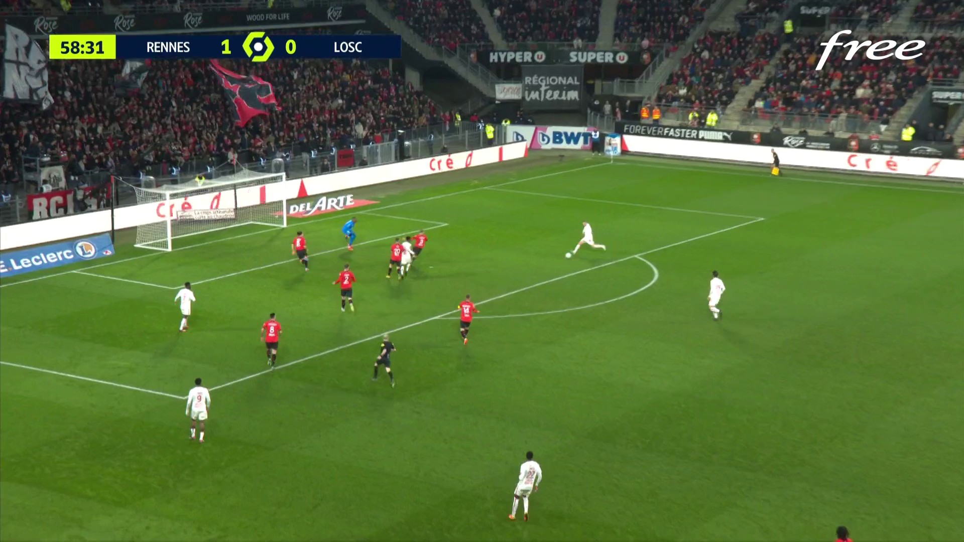 Edon Zhegrova shënon supergol ndaj Rennesit – VIDEO