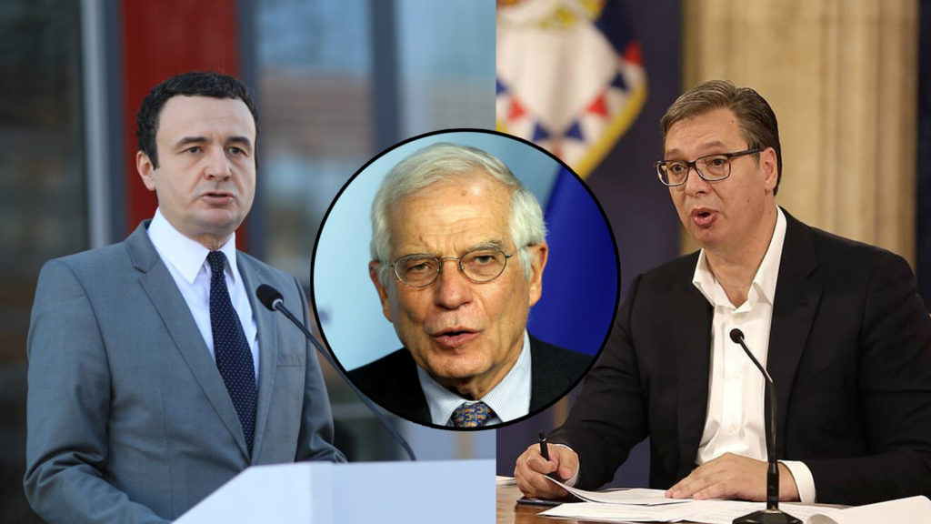 Zëdhënësi i BE-së: Borrell i tha Lajçakut të shkojë në Kosovë dhe Serbi për të diskutuar