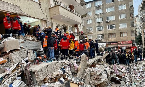 Mbi 22 mijë viktima nga tërmeti në Turqi dhe Siri