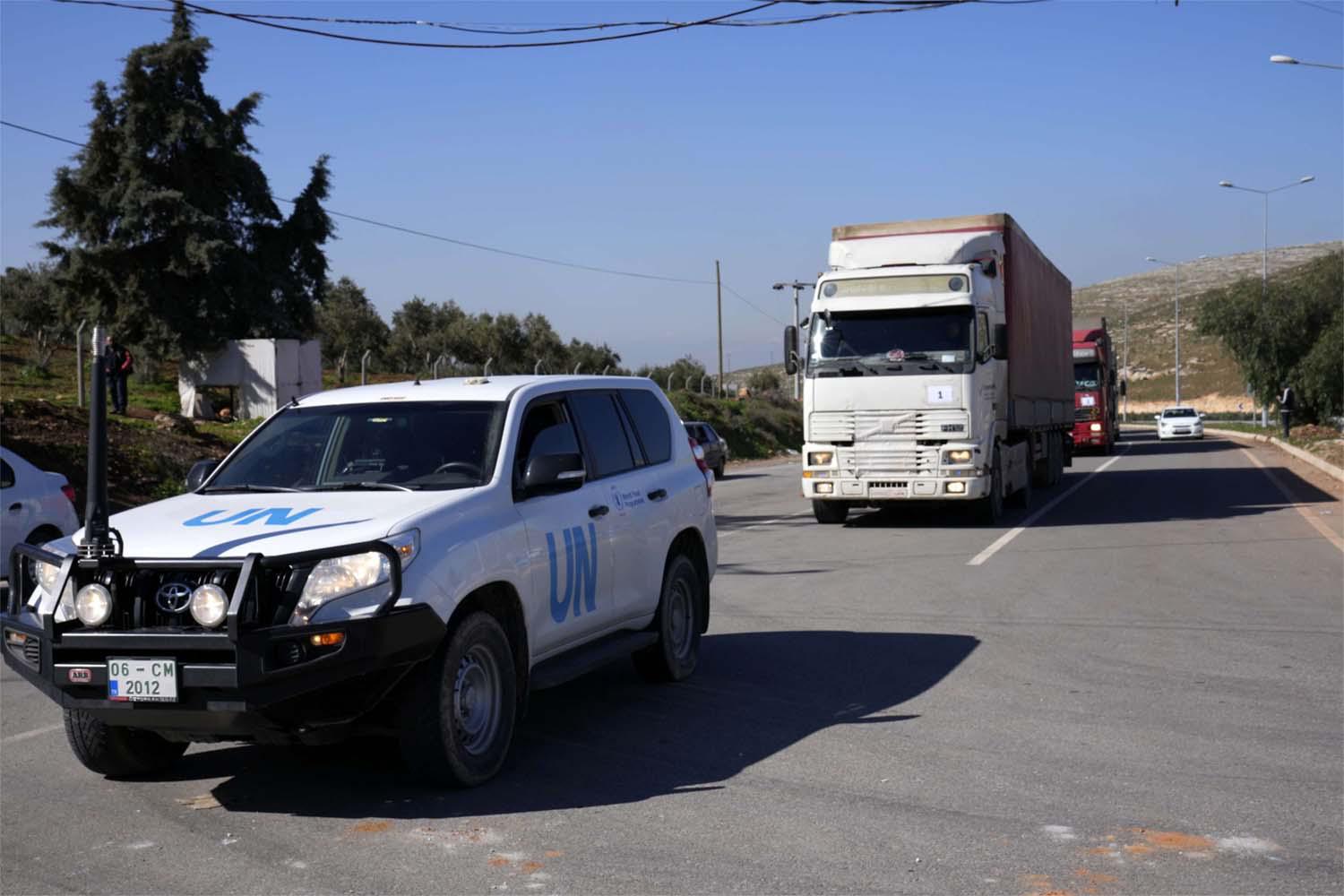 Karvani i ndihmave të para arrin në veri të Sirisë