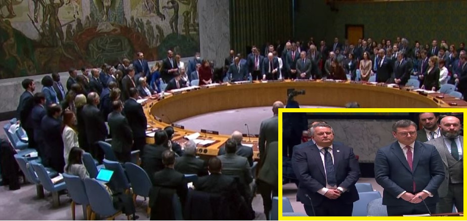 Rusia ndërpret një minutë heshtjen e OKB-së për Ukrainën (VIDEO)