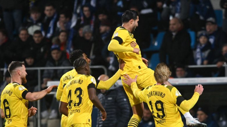Dortmundi mposht Bochumin dhe kualifikohet në çerekfinale të Kupës së Gjermanisë