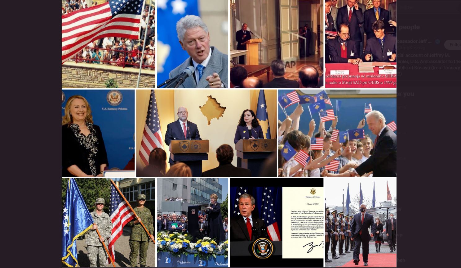 Hovenier kujton ditën kur SHBA-ja njohu pavarësinë e Kosovës