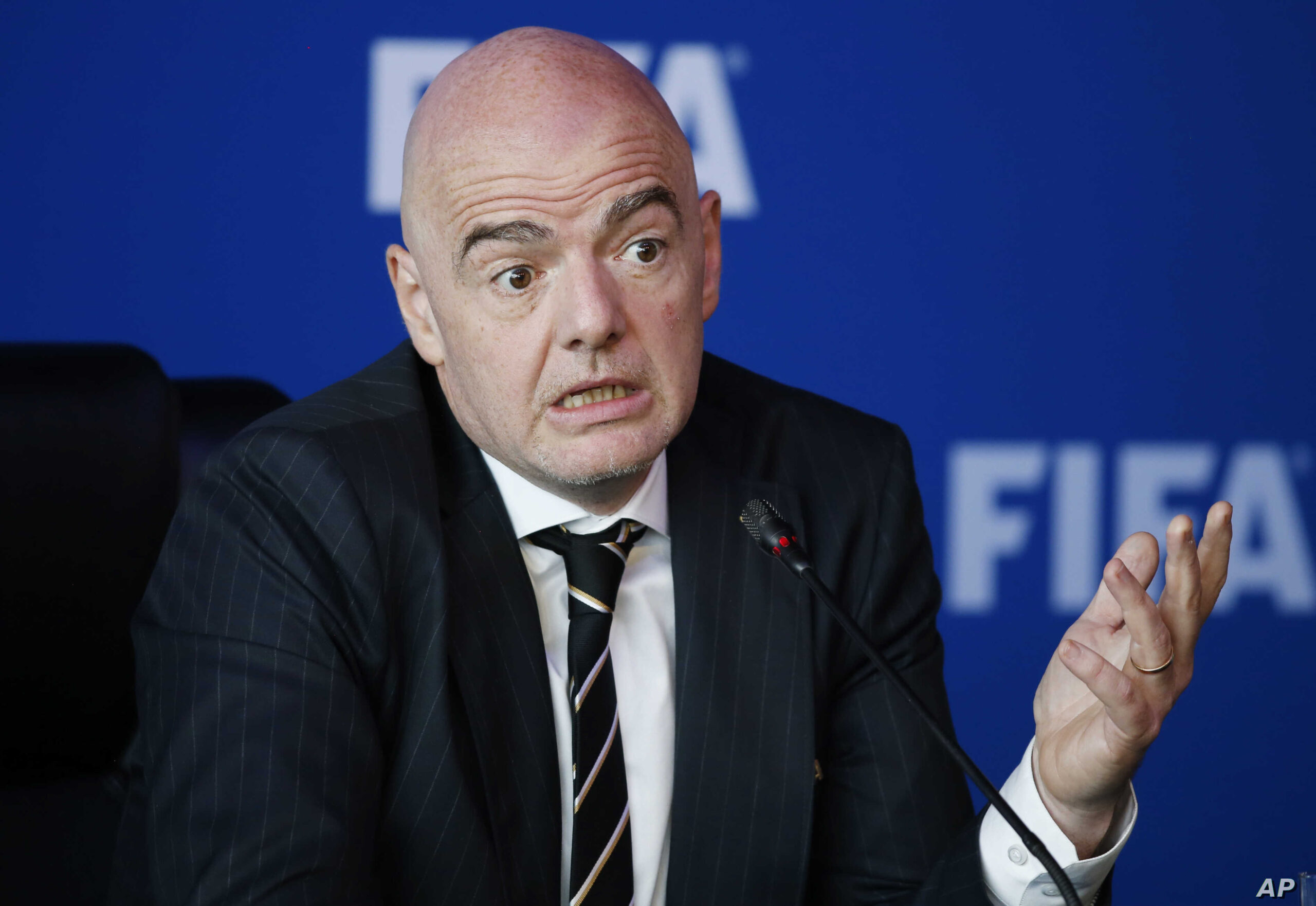 Infantino mbetet president i FIFA’s deri në vitin 2027: Ju dua të gjithëve!