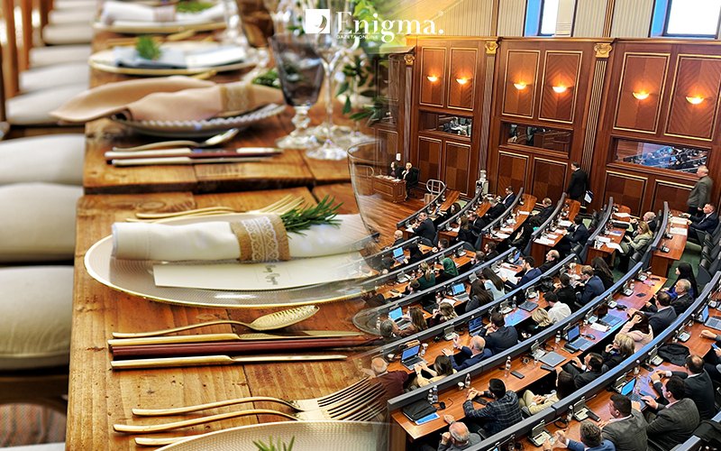 Vazhdon tradita e deputetëve me darka luksoze, një darkë kap shifrën e 16 mijë eurove