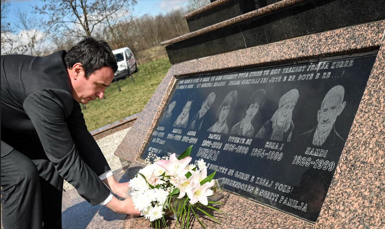 Kurti: Masakra ndaj familjeve Bogujevci, Duriqi dhe Llugaliu dëshmi e gjenocidit serb