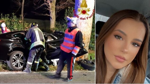 Ishte duke vozitur makinën përplaset me pemën dhe vdes 19 vjeçarja shqiptare në Itali