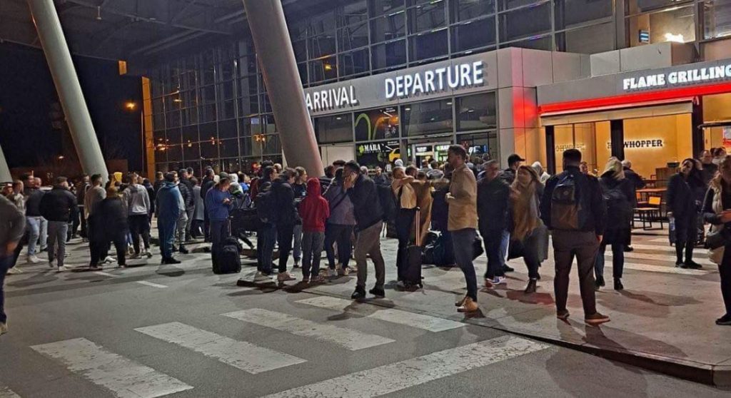 Alarm i rrejshëm mbi dyshimin për shpërthim të bombës në Aeroportin e Prishtinës