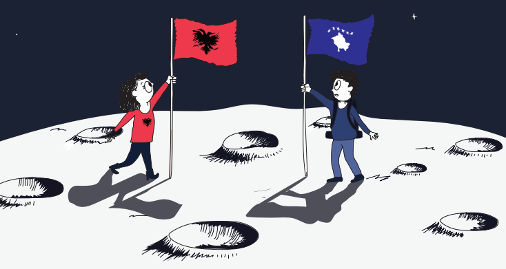 Sondazhi: 74 për qind e shqiptarëve duan bashkimin Kosovë-Shqipëri