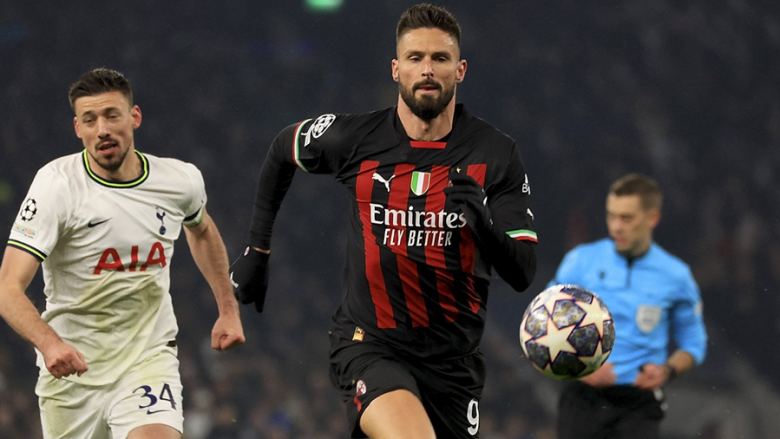 Milani eliminon Tottenhamin dhe kualifikohet në çerekfinale të Ligës së Kampionëve