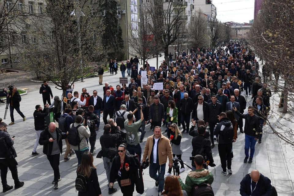 Policia e Kosovës: Protesta është zhvilluar e qetë dhe pa ndonjë incident