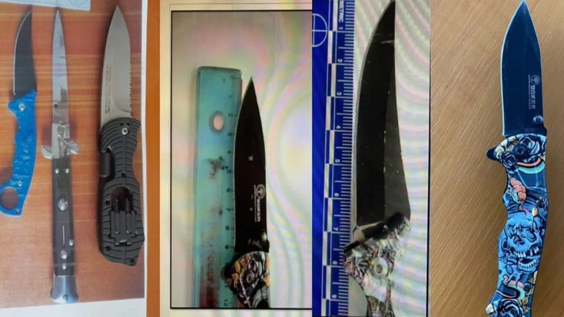 Policia kontrollon 11 shkolla, konfiskon gjashtë thika
