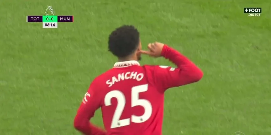 GOOOOOOL/ Jadon Sancho e kalon Manchester Unitedin në epërsi