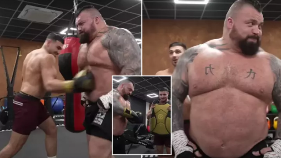 Eddie Hall e lejon Tommy Furyn ta godet me fuqinë e plotë – por pendohet