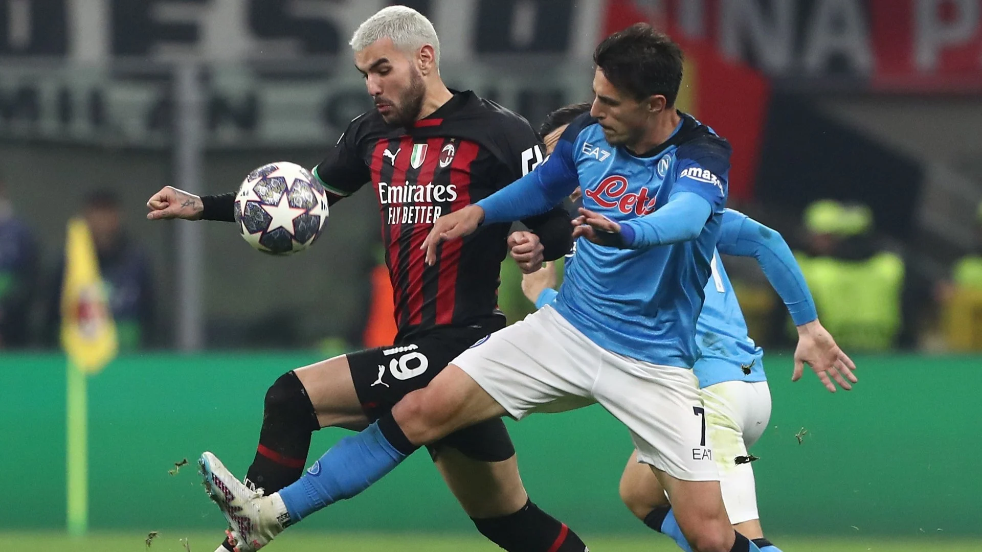 Napoli – Milan, formacionet e mundshme