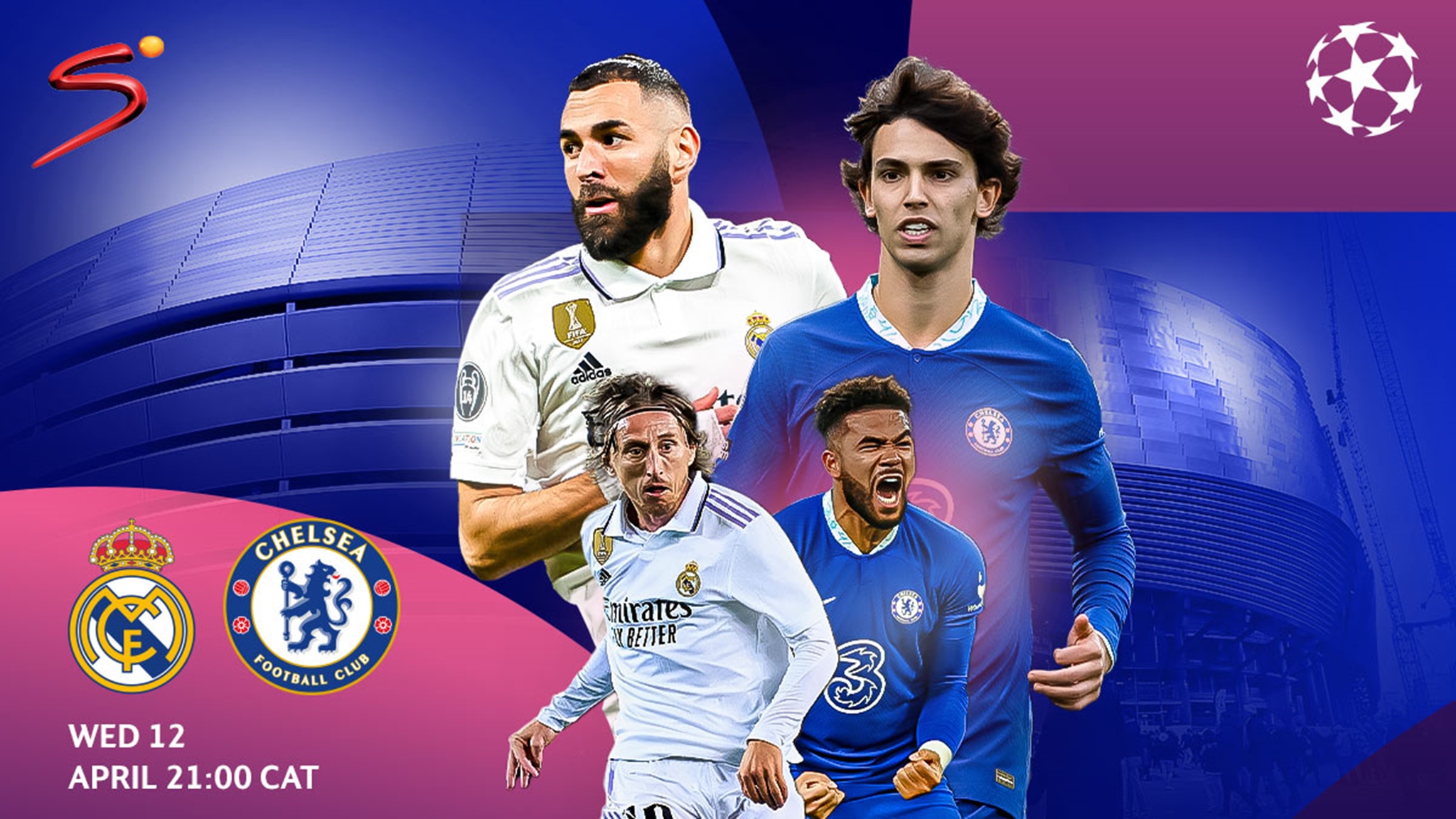 Formacionet zyrtare: Real Madrid – Chelsea