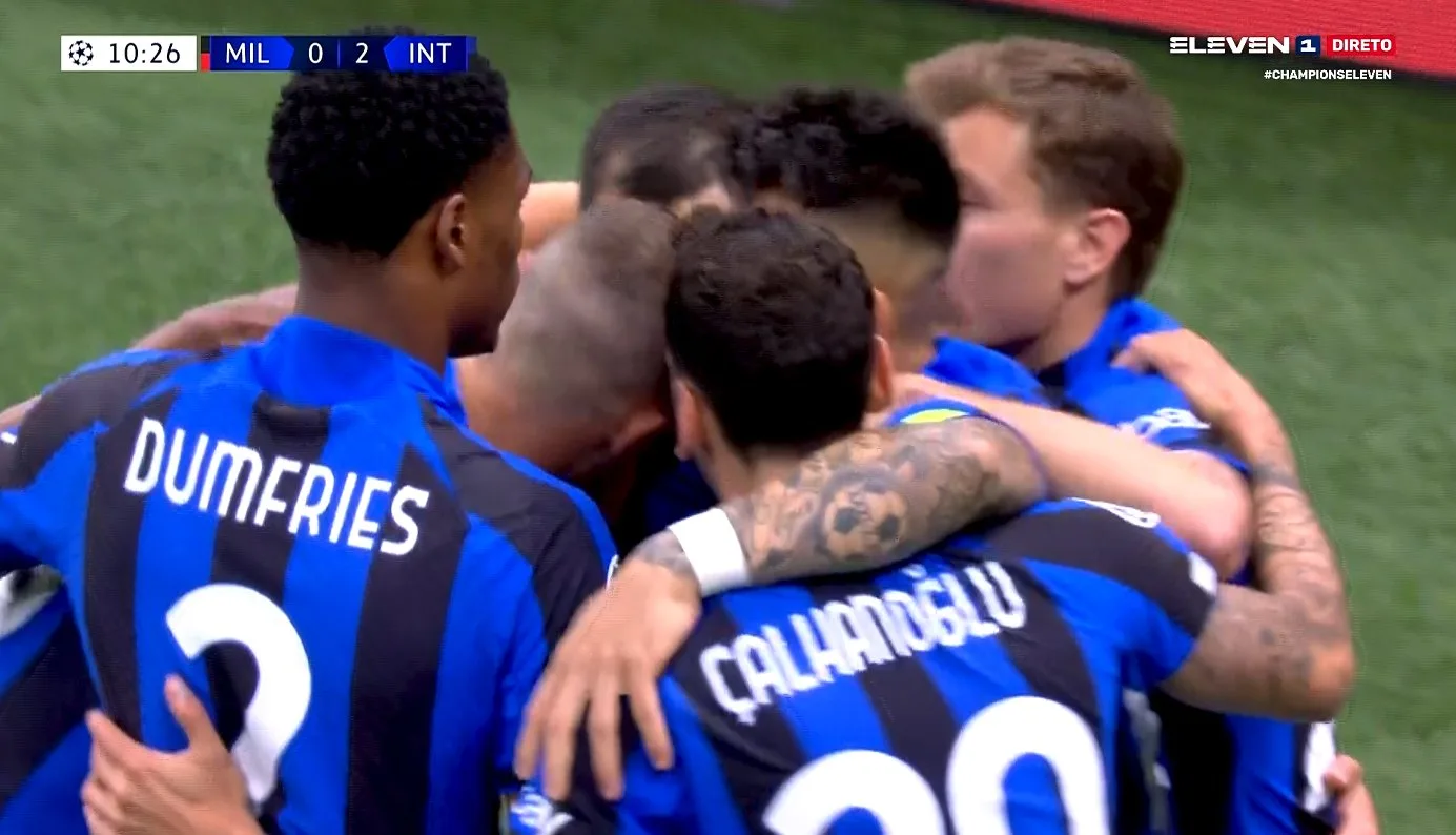 ‘Çmendet’ Interi, shënon golin e dytë ndaj Milanit