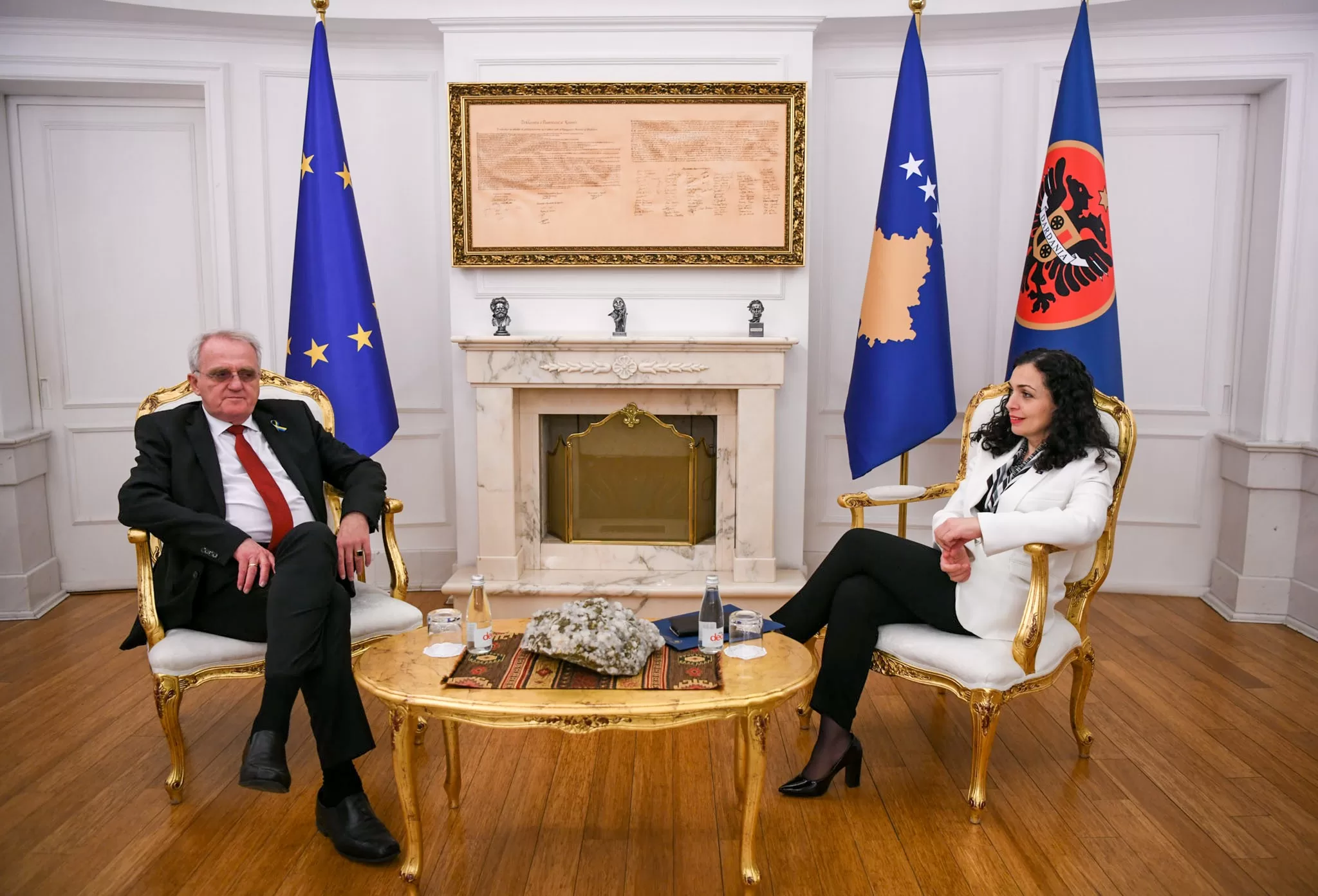 Osmani takon zëvendëspresidentin e Parlamentit Evropian