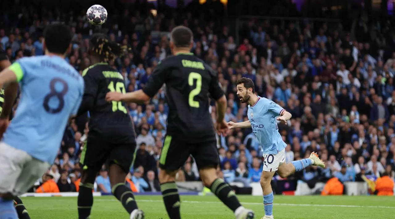 Manchester City e mbyll pjesën e parë me epërsi prej dy golave ndaj Realit