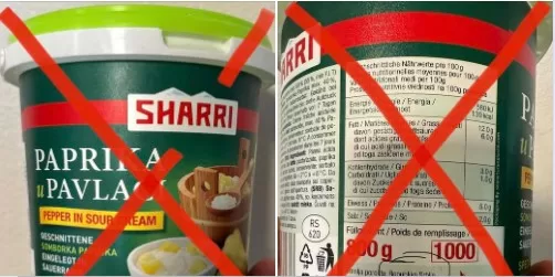 Serbia mashtron shqiptarët në Cyrih, e shet produktin e saj me emrin “Sharri”