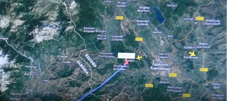 Aeroplani, që për pak sa nuk u aksidentua, fluturoi pa leje mbi Kosovë 