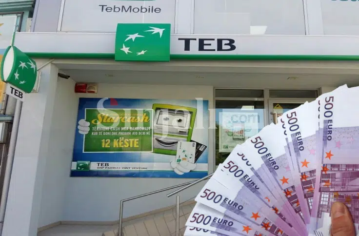 Banka TEB përsëri pre e mashtrimeve, 30-vjeçari kap 7 mijë euro kredi me dokumente të falsifikuara