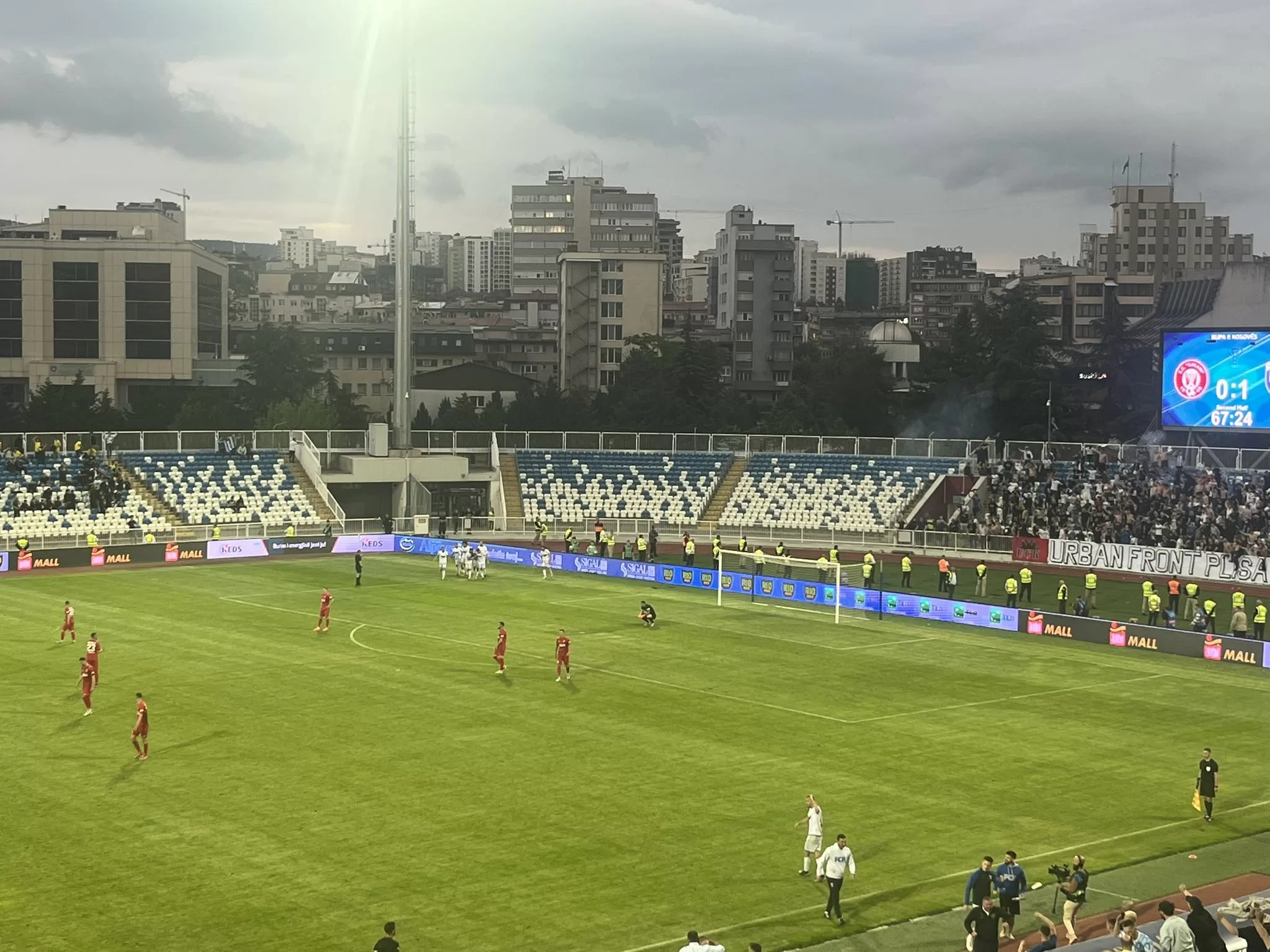 Zhbllokohet finalja, Prishtina në avantazh ndaj Gjilanit