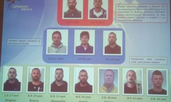 Kapet banda e trafikut të drogës në Itali, drejtues dy vëllezër shqiptarë