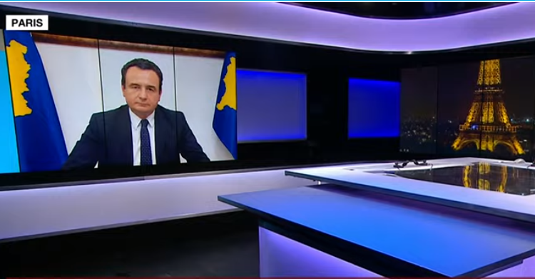 Kurti për France 24: Zgjedhje po, por së pari ligji – s’dua dështim pas dështimi