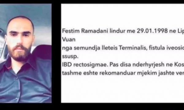 Festim Ramadani vuan nga një sëmundje e rëndë që trajtohet jashtë Kosovës, ka nevojë për ndihmën tuaj