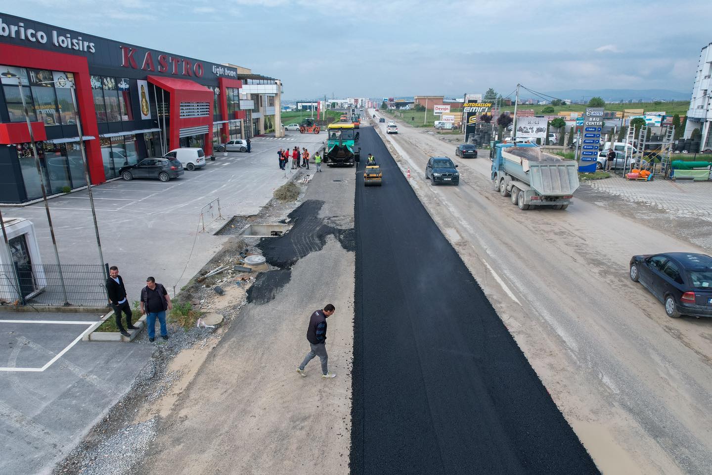 Pas 4 vitesh zvarritje, në tetor pritet të përfundojë zgjerimi i rrugës Gjilan-Bujanoc