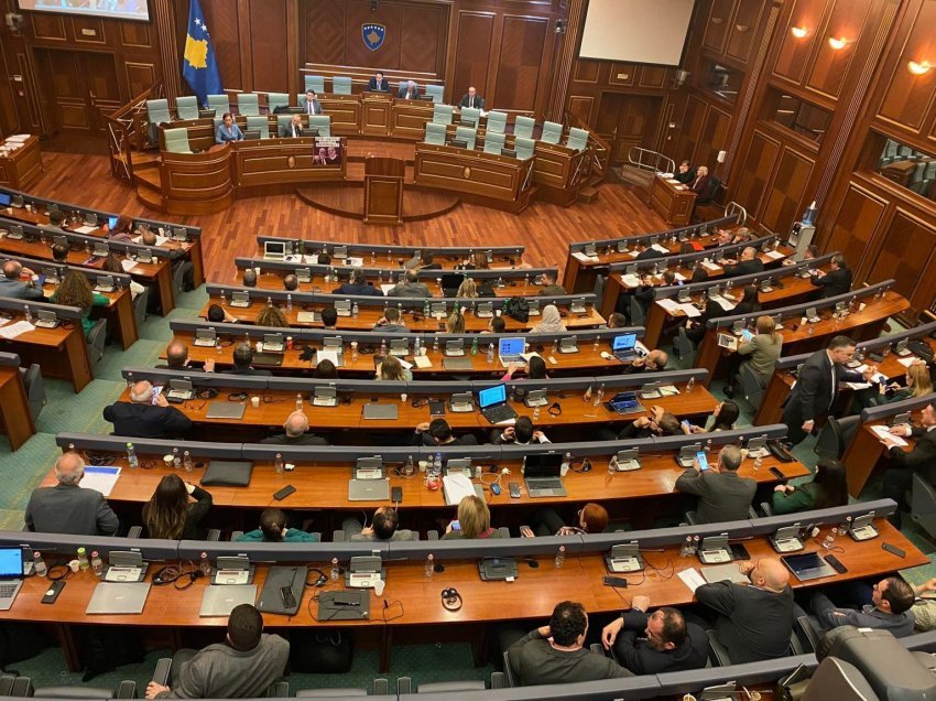 Kuvendi i Kosovës mban dy seanca