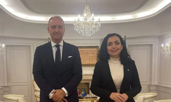 Ambasadorit norvegjez i përfundon mandati, e falënderon Osmanin për bashkëpunim