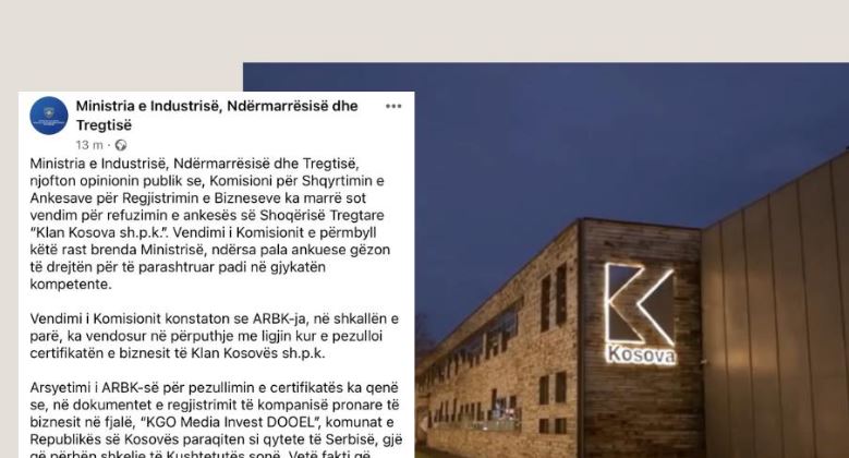 AGK-ja e tronditur me vendimin e Qeverisë Kurti për mbylljen e Klan Kosovës