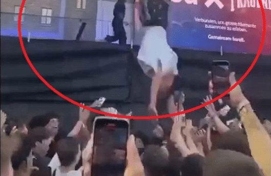Incident i rëndë në koncertin në Zvicër, fansi hidhet nga skena – askush nuk e pret