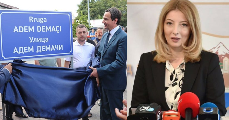 Kryetarja e Shkupit dënon ashpër retorikën nacionaliste të Kurtit, të korrigjohet padrejtësia