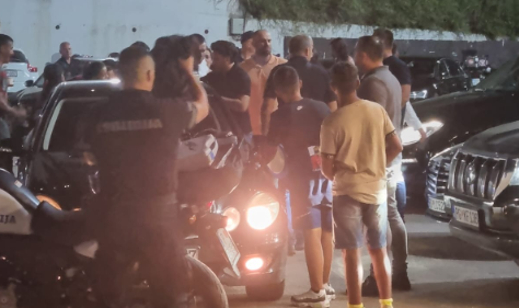 Publikohen pamjet nga përleshja në lokalin e natës ku ishte Abazoviq, Policia ndërhyu me sprej