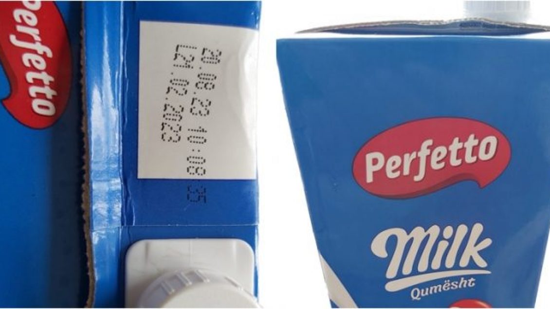 AUV largon nga tregu qumështin ‘’Perfetto’’ 2.8%, nuk i plotëson kriteret për konsum