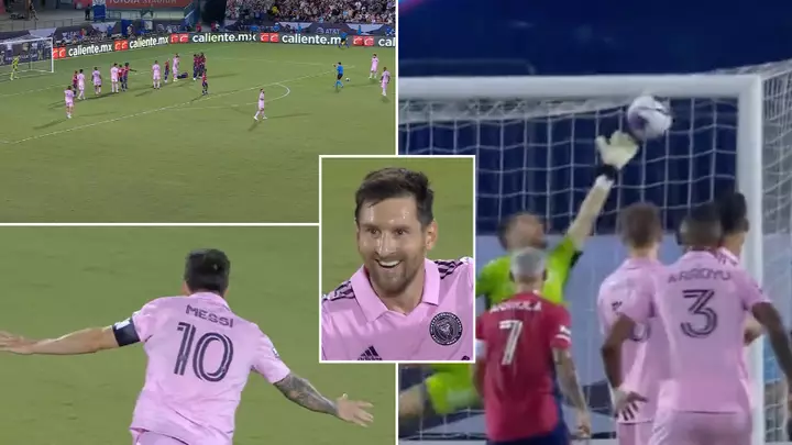 Lionel Messi i pandalshëm, shënon gol të ‘çmendur’ nga gjuajtja e lirë – VIDEO