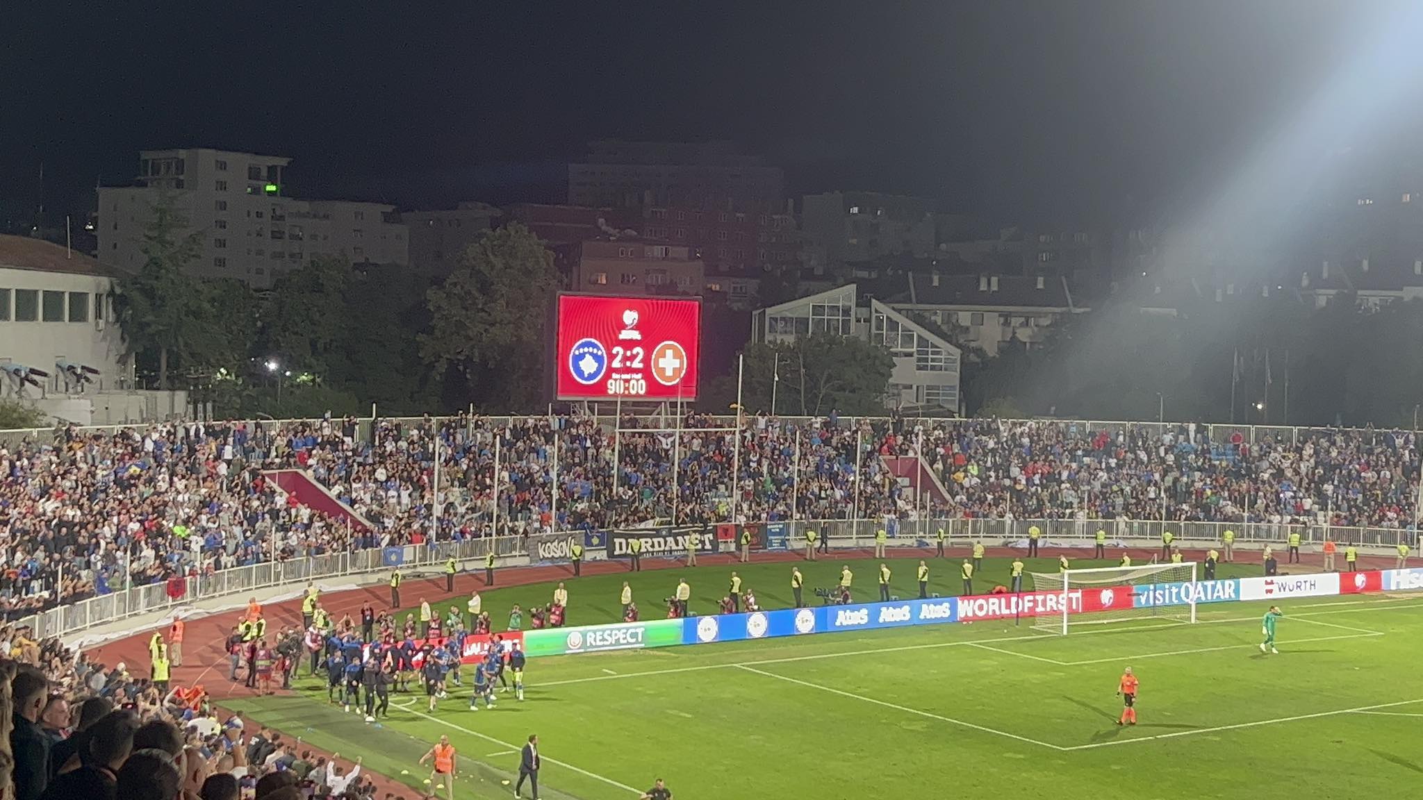 Barazim i çmendur në sekondat e fundit, përfundon ndeshja mes Kosovës dhe Zvicrës