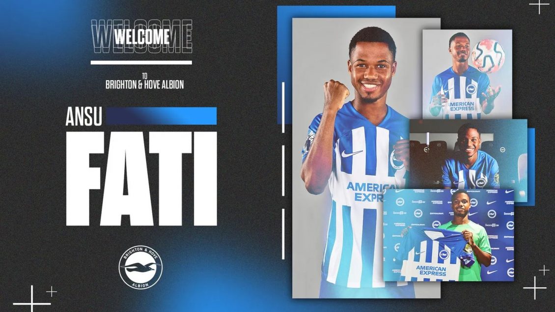 Zyrtare: Ansu Fati transferohet në Premierligë te skuadra e Brightonit