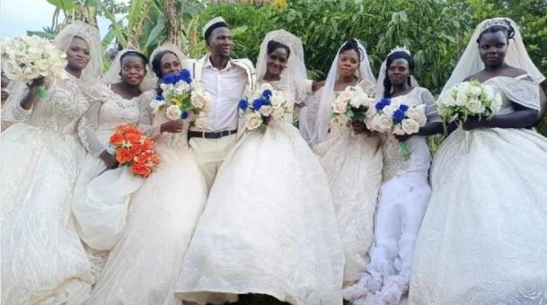 Burri martohet me shtatë gra përnjëherë (VIDEO)
